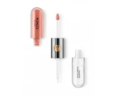 Kiko Milano dvipusis lūpų blizgis spalva 129 Burnt Tangerine
