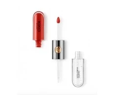 Kiko Milano dvipusis lūpų blizgis spalva 107 Cherry Raudona