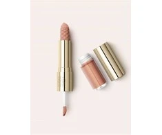 Kiko Milano matinės spalvos lūpų dažai ir spindintis lūpų blizgesys spalva 01 Enchanting Nude