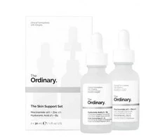 The Ordinary veido priežiūros serumų rinkinys: hialurono ir niacinamido serumai