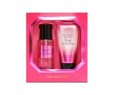 Victoria's Secret rinkinys: Pure Seduction mini kūno dulksna ir parfumuotas kūno losjonas