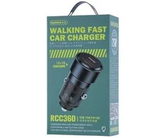 Remax RCC360 PD/QC 75W A+C greitas automobilinis kroviklis