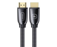 USAMS U67 HDMI-HDMI 8K Ultra HD kabelis 3m, juodas