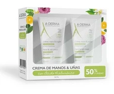 A-Derma Moisturizing Hand And Nail Kreminis 2 x, 50 ml