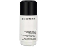Academie Anti-Transpirant Post-Epilation Dezodorantas Roll-On rutulinis dezodorantas, 50 ml