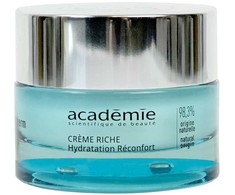 Academie Hydraderm Creme Rich Hydrating Treatment veido kremas, 50 ml