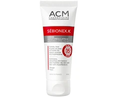 ACM Keratoreguliuojantis kremas problemiškai odai su AHA rūgštimis Sébionex K (keratoreguliuojantis kremas) 40 ml