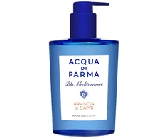 Acqua di Parma Blu Mediterraneo Arancia di Capri Cleansing Liquid Soap For Body &amp; Hands, 300 ml