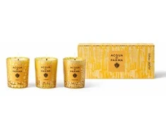 Acqua Di Parma Holiday Candle Trio kvepiančios žvakės, 3 x 70 g