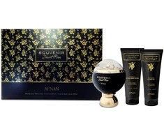 Afnan Souvenir Desert Rose - EDP 100 ml + dušo želė 100 ml + kūno losjonas 100 ml