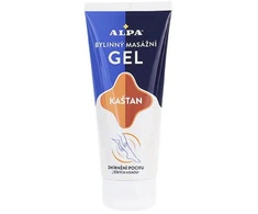 Alpa Kaštan Herbal Massage Gel gelis kojų masažui su kaštonų ir rozmarinų ekstraktais, 100 ml