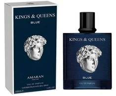 Amaran Kings &amp; Queens Mėlyna EDP parfumuotas vanduo vyrams, 100 ml