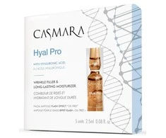 Ampulės veido odai Casmara Hyal Pro Ampoule, stangrinančios, gaivinančios veido odą, 2.5 ml, 5 vnt