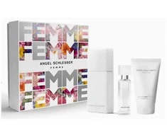 Angel Schlesser Femme Eau De Toilette Purškiklis, 100 ml Set 3 Pieces