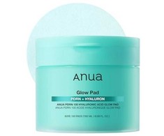 „Anua Glow Vegan Hydration“ – nulupamos pagalvėlės, skirtos naudoti ryte ir vakare. Toniko padeliai, 60 vnt.