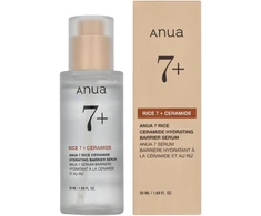 Anua 7 Rice Ceramide Hydrating Barrier Serum Veido serumas su ryžių ekstraktu, 50 ml