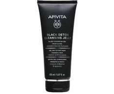 "Apivita" valomasis gelis "Juodas Detox" 150ml