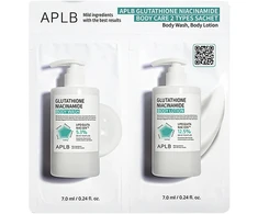 APLB Glutathione Niacinamide Body Care 2 Types Sachet, 2x7 ml