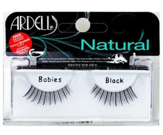 Klijuojamos blakstienos Ardell Natural Lashes Babies Juodas