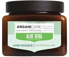 Arganicare Aloe Vera Vegan &amp; Cruelty-Free Hair Treatment Kreminis Mask Hydrating &amp; Repairing Weekly, 500 ml