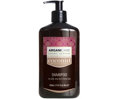 Arganicare Coconut Hair Šampūnas maitininantis &amp; Moisturising, 400 ml