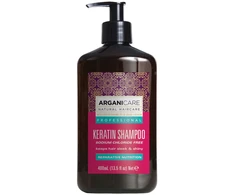 Arganicare Keratin Hair Šampūnas Repairing &amp; maitininantis, 400 ml