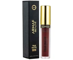 Armaf Beauté True Matte Transferproof Liq Lipstick 02 Tres Jour skysti lūpų dažai, 4 ml
