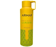 Armaf Odyssey Limoni Fresh Refreshing Citrus Dezodorantas Purškiklis Unisex, 200 ml