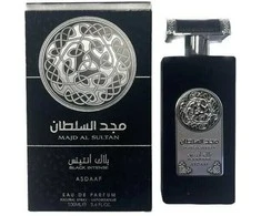 Asdaaf Majd Al Sultan Juodas Intense EDP parfumuotas vanduo vyrams, 100 ml