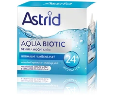 Astrid dieninis ir naktinis kremas normaliai ir mišriai odai Aqua Biotic, 50 ml