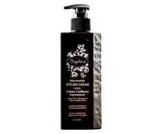 Saphira Rejuvenating Styling Kreminis atstatomasis plaukų formavimo kremas su Negyvosios jūros mineralais, 250 ml