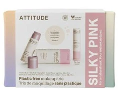 Dekoratyvinės kosmetikos dovanų rinkinys „Oceanly Silky Rožinė“ „Attitude“