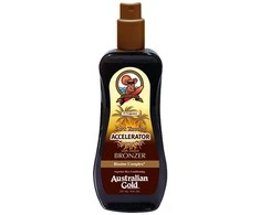 Australian Gold Tanning Accelerator Spray Gel Įdegį skatinantis purškiamas pienelis su bronzantais, 237 ml