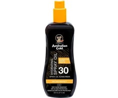 Australian Gold Hydrating Purškiklis Oil Sunscreen SPF 30 With Carrot Oil purškiamas apsauginis aliejus nuo saulės, 237 ml