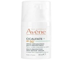 Avene Cicalfate + Multiprotective Repair Kreminis SPF 50+ apsauginis veido ir kūno kremas, 30 ml