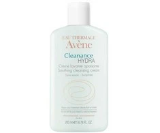 Avène Cleanance Hydra Soothing Cleansing Kreminis raminantis veido prausiklis, 200 ml