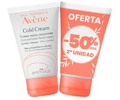 Avene šaltas kremas raudonas 2x, 50 ml