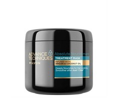 Avon maitinamoji plaukų kaukė su argano ir kokosų aliejumi (gydomoji kaukė), 375 ml