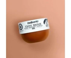 babaria Exotic Bronze Tanning Jelly SPF 20 Coconut kūno gelis deginimuisi, 300 ml