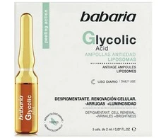 "Babaria" glikolio rūgšties ląstelių atnaujinimo ampulės 5 X 2ml