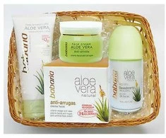 "Babaria" kremas "Aloe Vera" 50 ml, 3 dalių rinkinys
