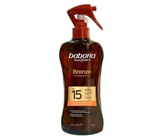 Babaria Sol Bronze Aceite Protector Solar Monoi Tahiti Purškiklis Spf15, 300 ml