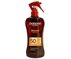 Babaria Sol Bronze Aceite Protector Solar Coco Purškiklis Spf50, 200 ml