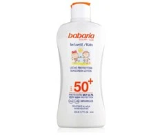 Babaria Sun Vaikams skirtas apsauginis losjonas nuo saulės, atsparus vandeniui Spf50 200ml