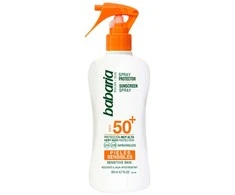 Babaria apsauginis kremas nuo saulės jautriai odai SPF50, 200 ml