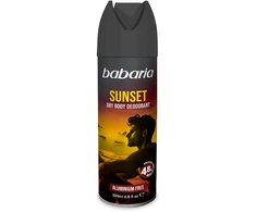 Babaria Sunset Purškiklis Dezodorantas purškiamas dezodorantas vyrams, 200 ml