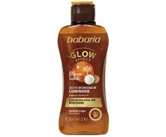 "Babaria" įdegio aliejaus gelis "Glowing Effect" 100ml