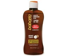 "Babaria" įdegio aliejaus gelis "Glowing Effect" 200ml