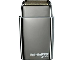 Mobili įkraunama plaukų skutimo mašinėlė BaByliss PRO Double Foil Metal Shaver Gunsteel FXFS2GSE