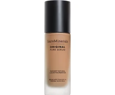 Bare Minerals Bareminerals Original Pure Serum Liquid Foundation skystas makiažo pagrindas, atspalvis: Medium Cool 3.5, 30 ml